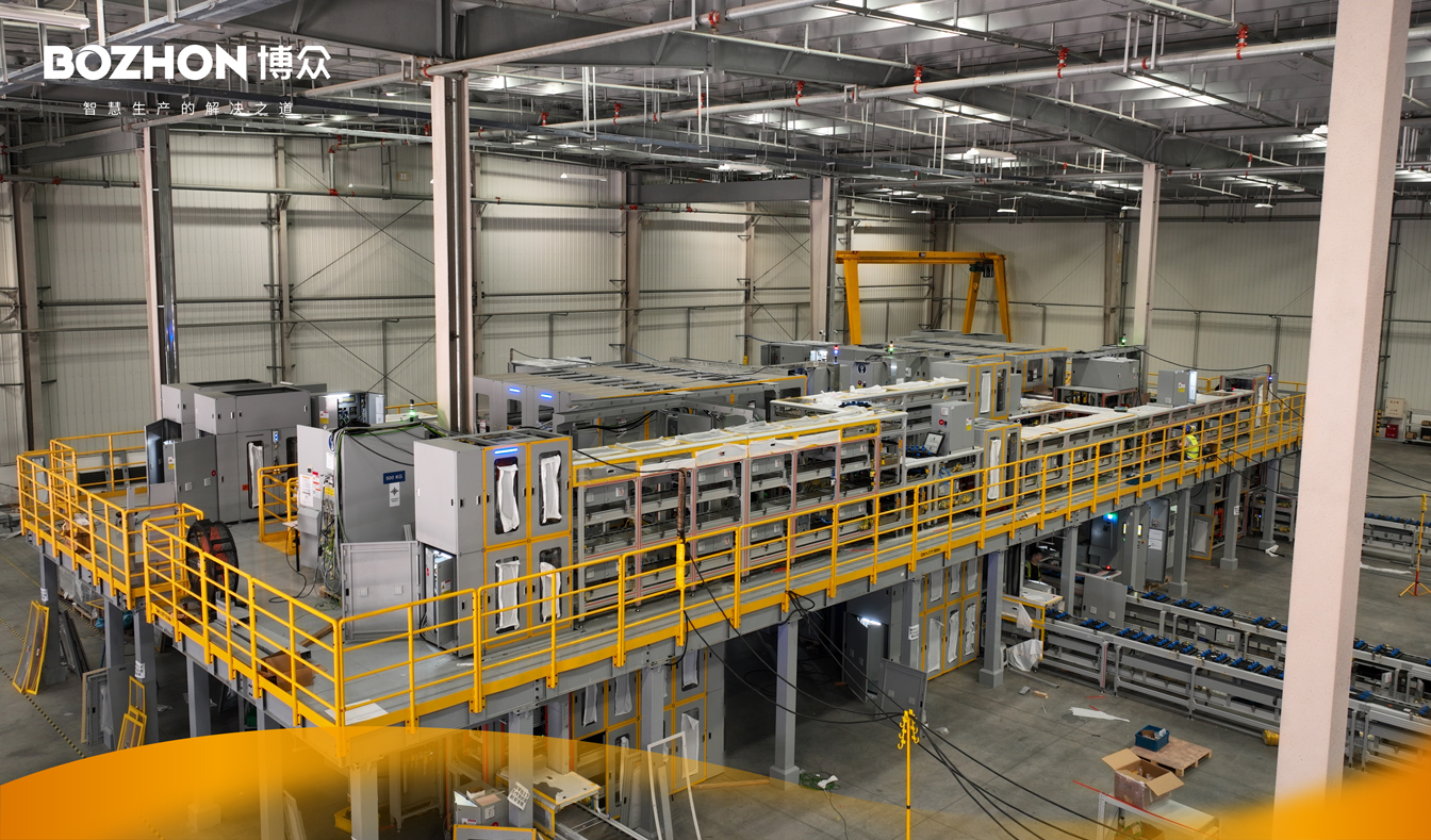 博眾精工首條北美新能源電池物流線(xiàn)成功出海