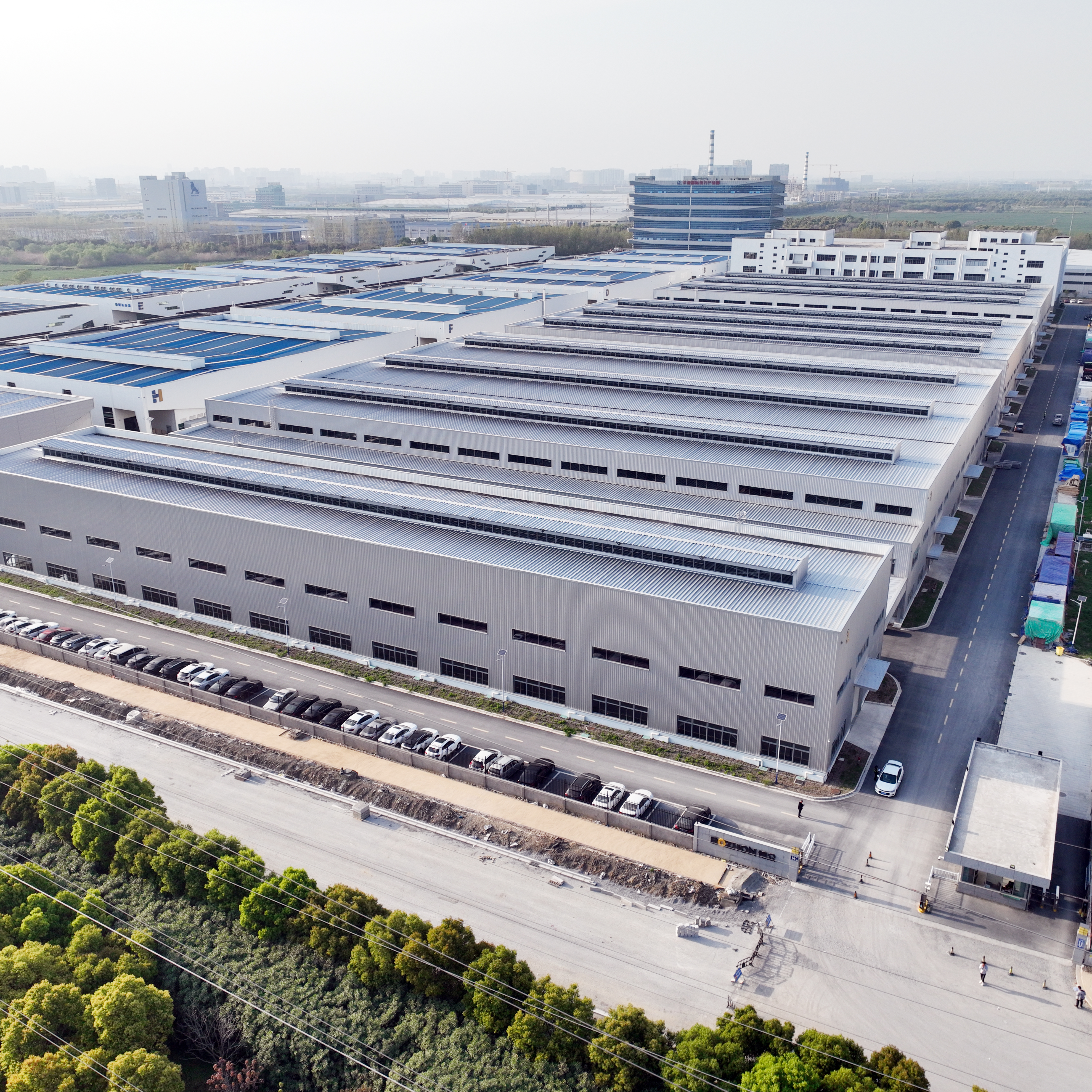 生產(chǎn)基地B區(qū)投入使用